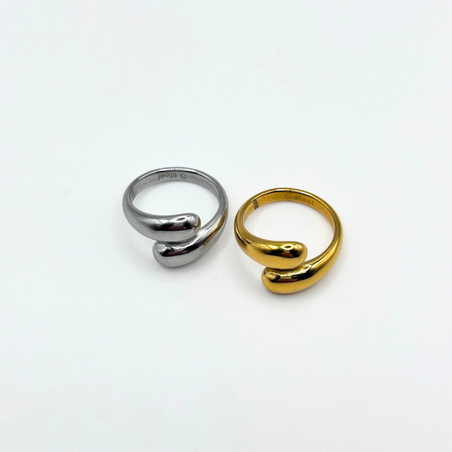 Anello regolabile doppia goccia
