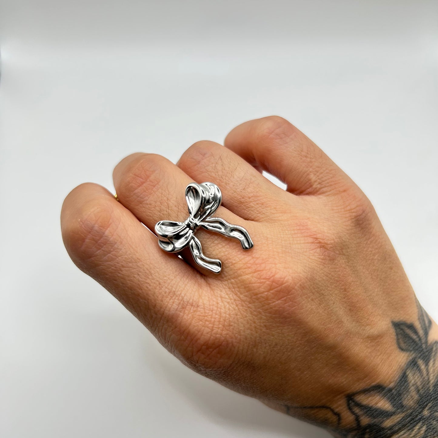 Anello regolabile fiocco