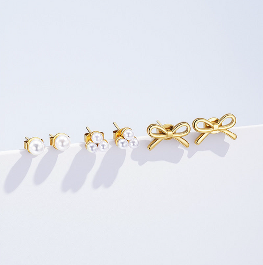 Set orecchini Bow