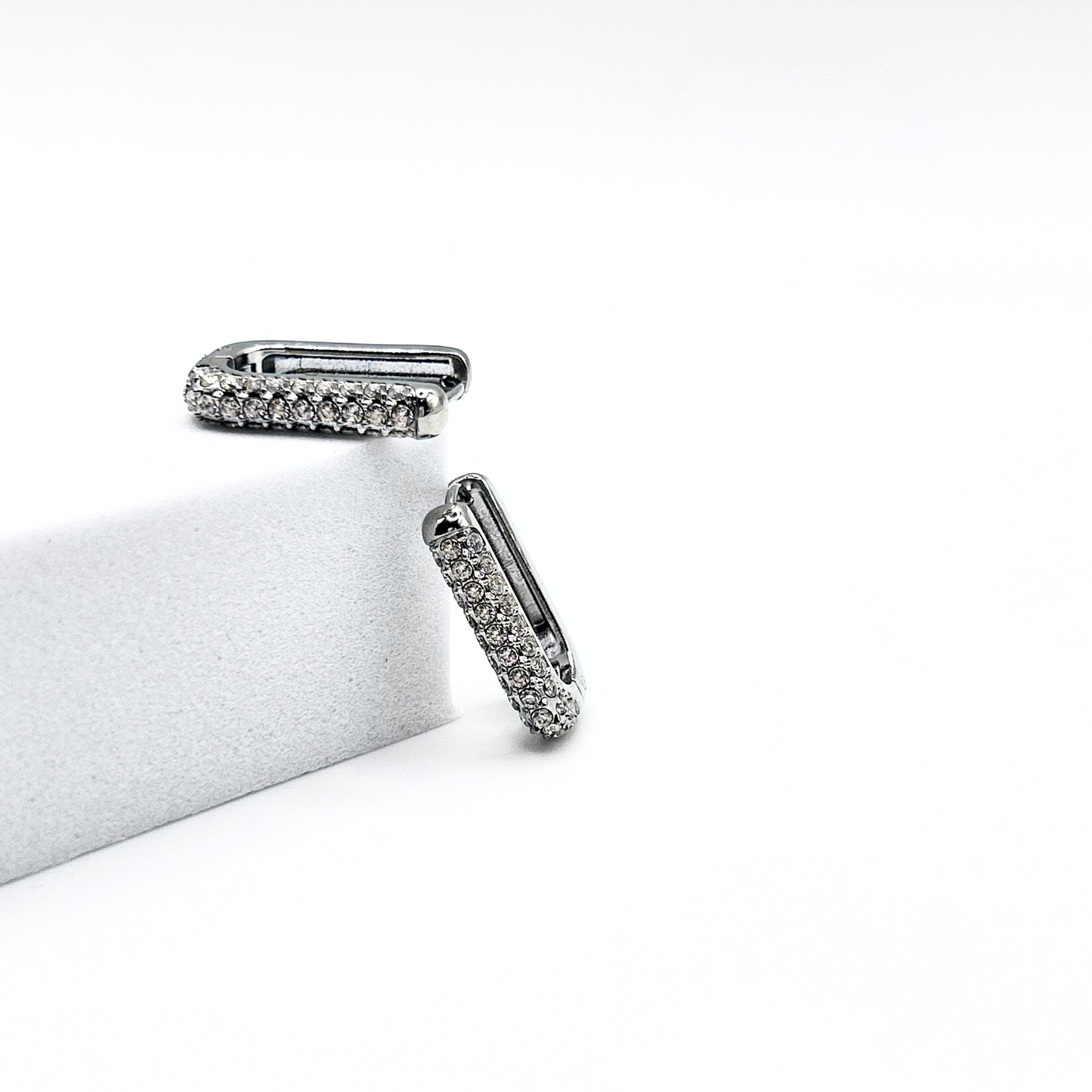 Orecchini Ovali strass