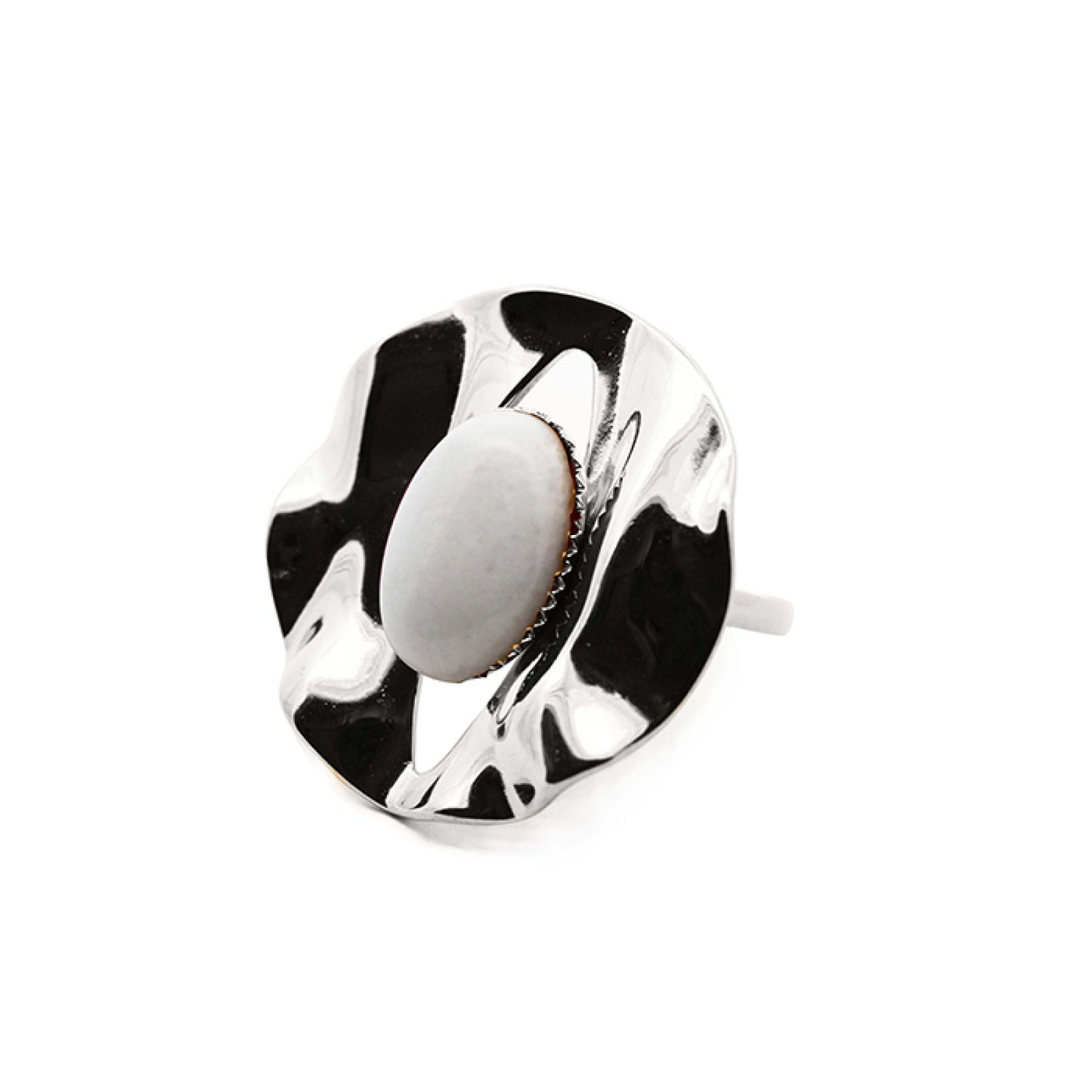 Anello White Drop