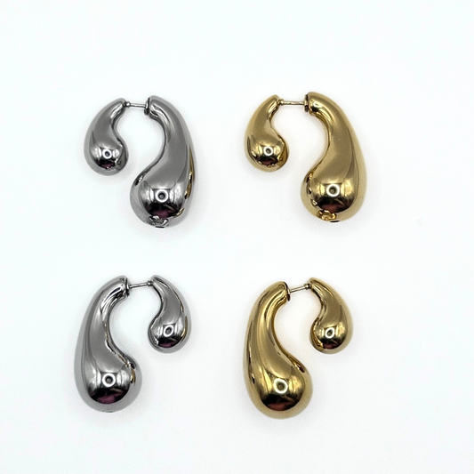 Orecchini doppia goccia DROP