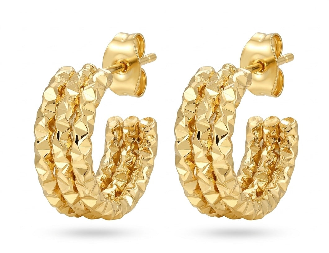 Orecchini Luxe Trio