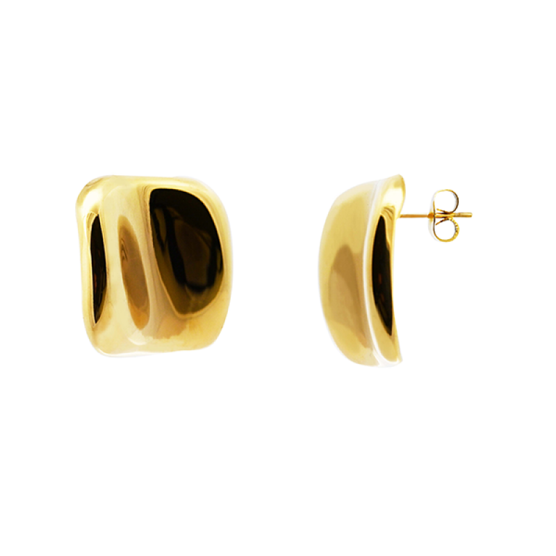 Orecchini Wave Square