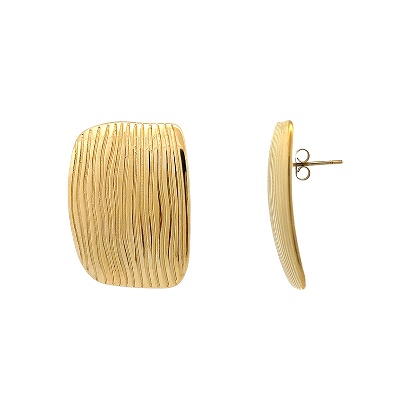 Orecchini Square Stripe