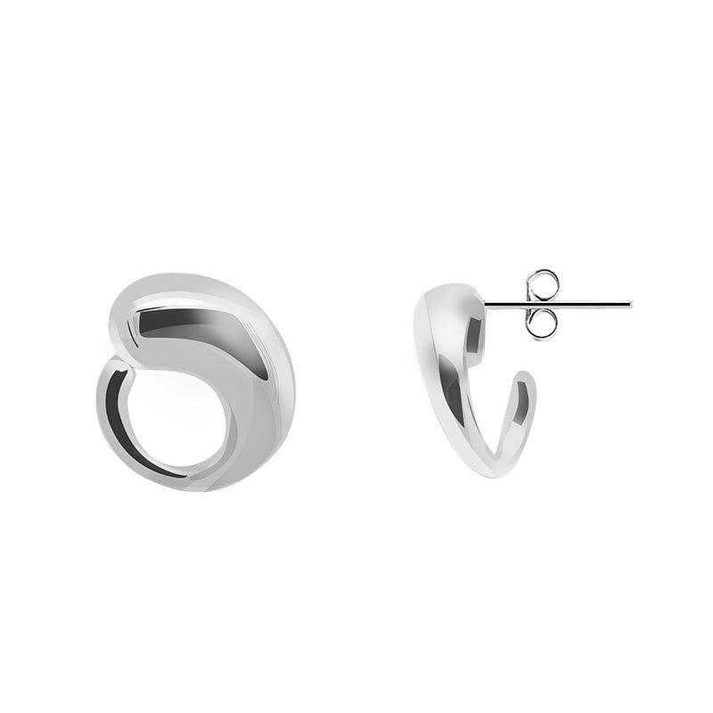 Orecchini Spiral Flow