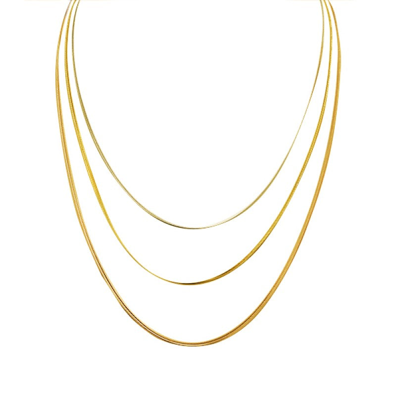 Collana Triple Snake