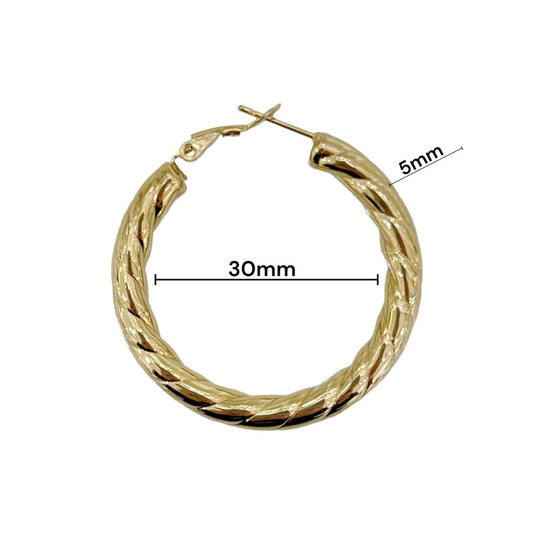 Orecchini Cerchio Spin