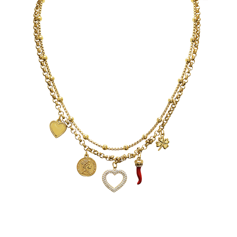 Collana Lucky Layers