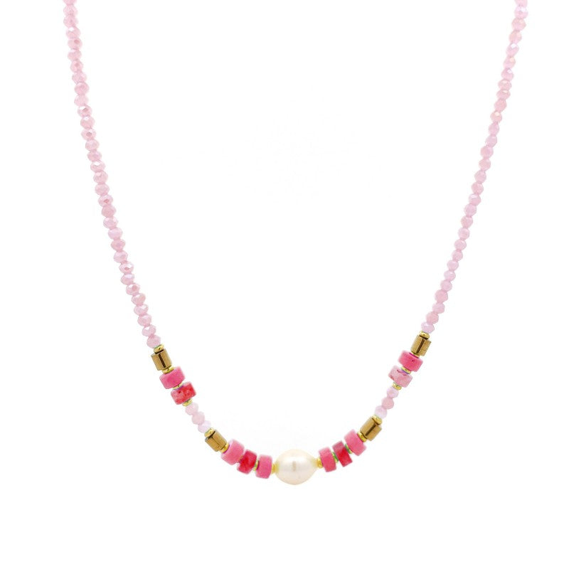 Collana Crystal Pearl