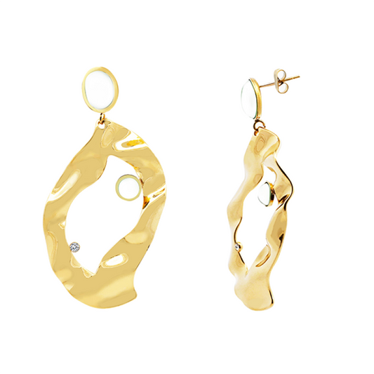 Orecchini White Flame