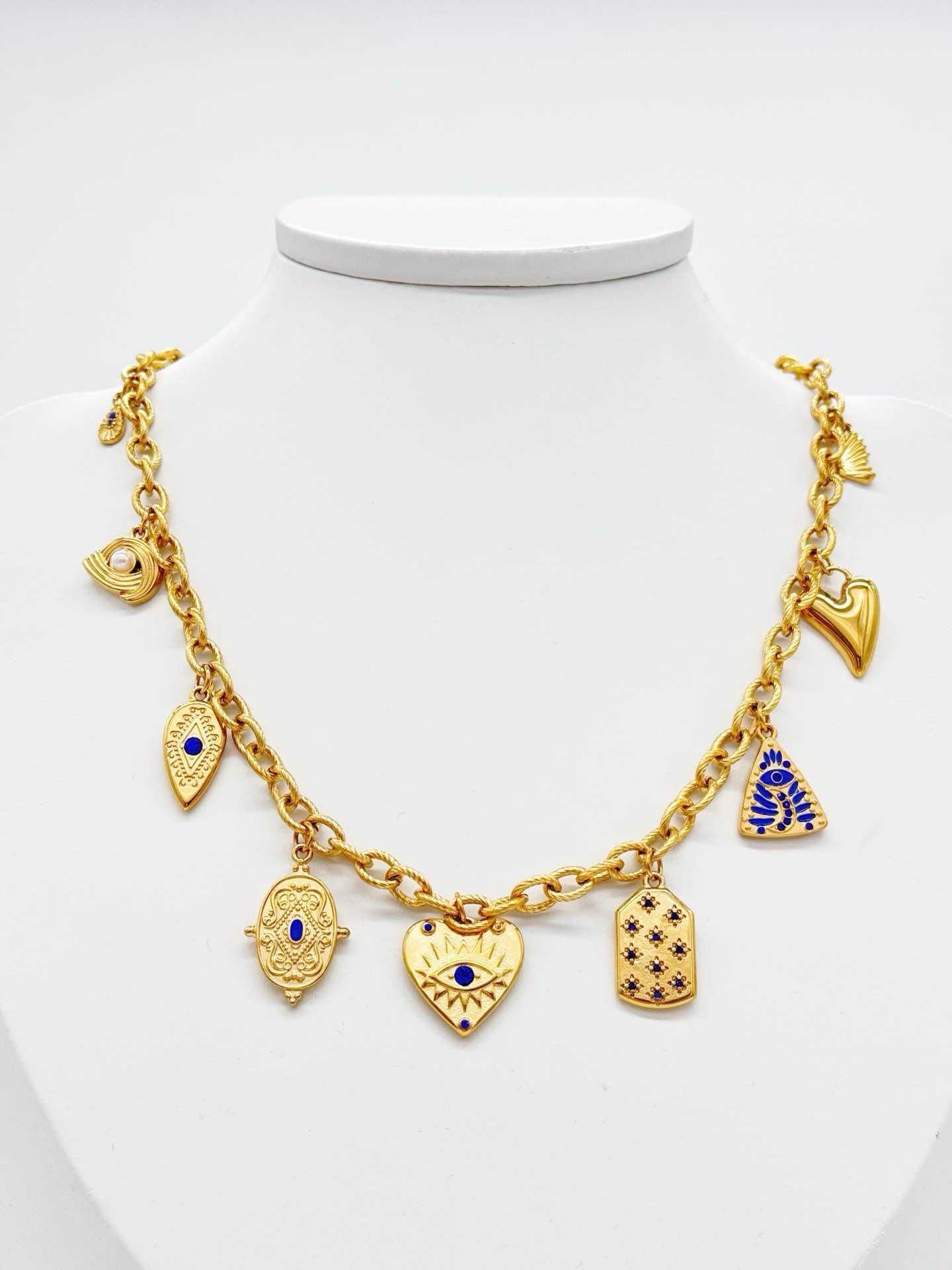 Collana Blue Amulet
