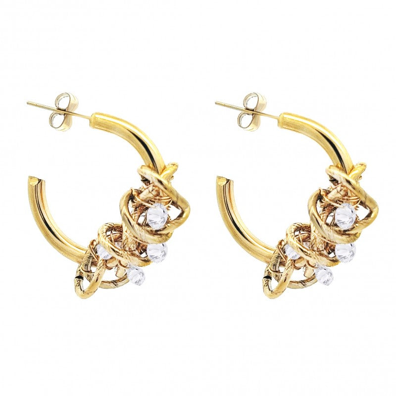Orecchini Shine Hoops