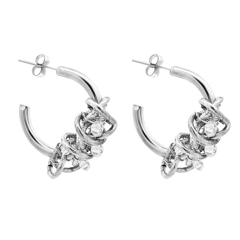 Orecchini Shine Hoops