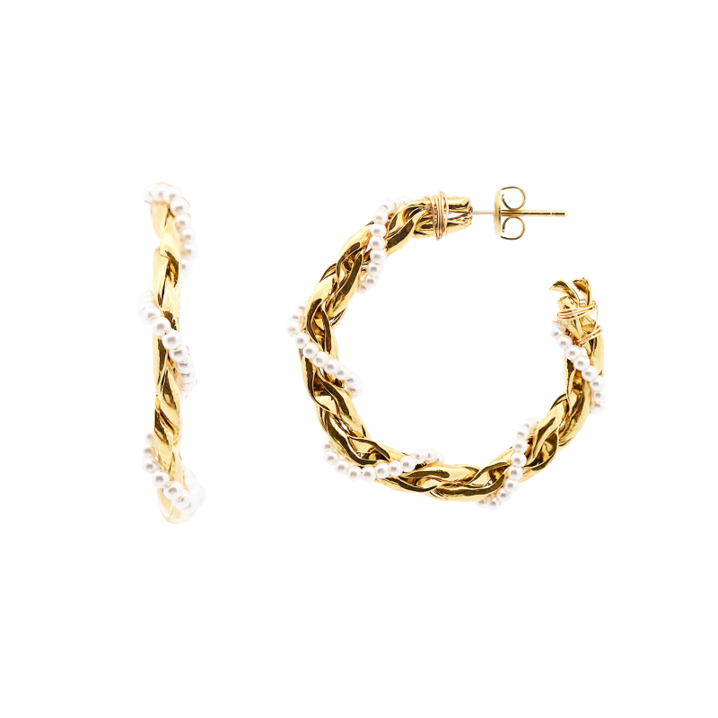 Orecchini Pearl Twist