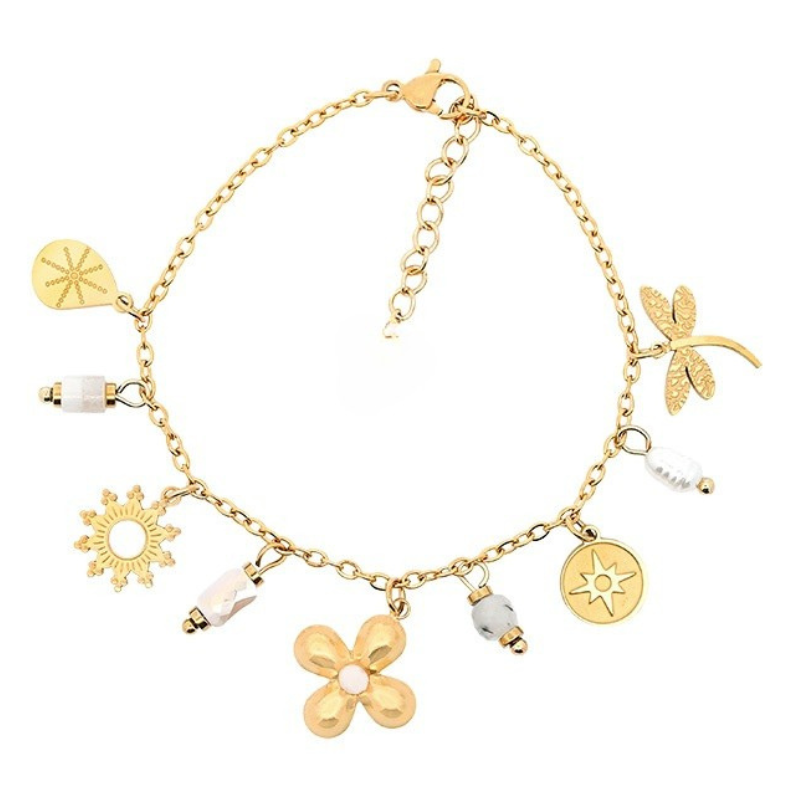 Bracciale Golden Charms