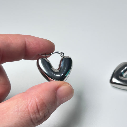 Orecchini Drop Heart