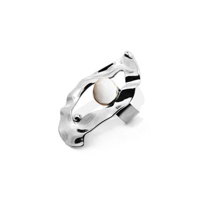 Anello White Stone