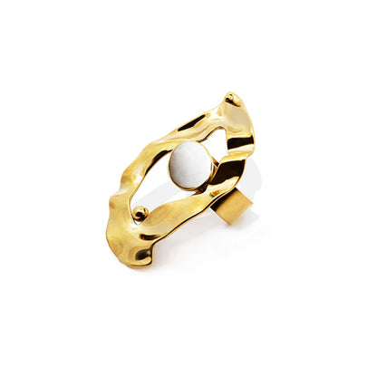 Anello White Stone