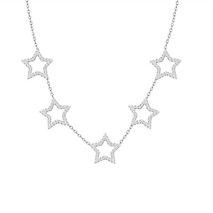 Collana Cinque Stelle Shine