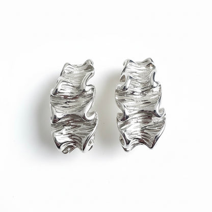 Orecchini Stropicciati