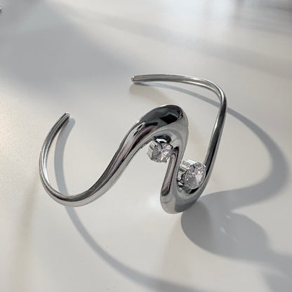 Bracciale rigido Double Wave