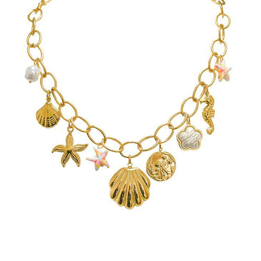 Collana Sea Charm Chain