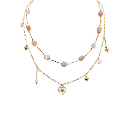 Collana Heart Gems