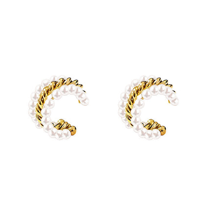 Earcuff Perle e Catena