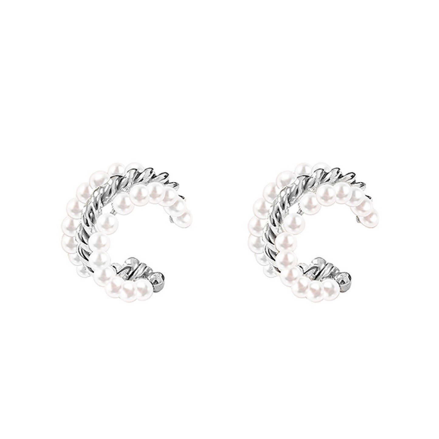 Earcuff Perle e Catena