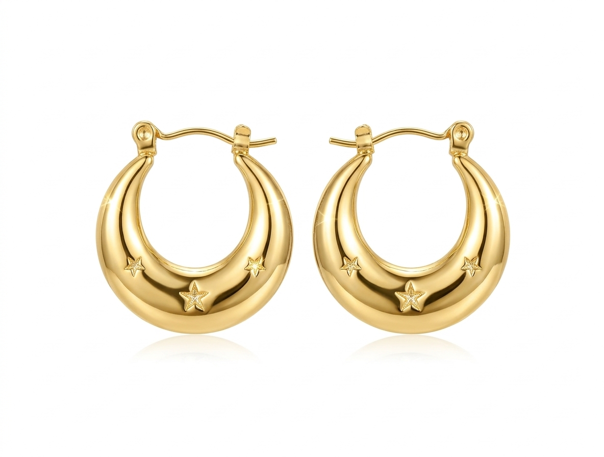 Orecchini Cosmic Hoops