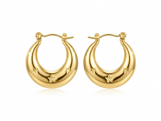 Orecchini Cosmic Hoops