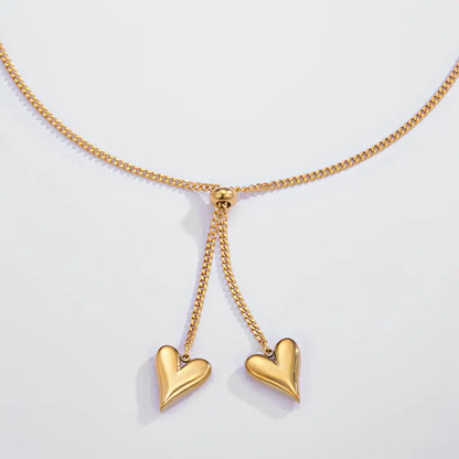 Collana Heart Drop