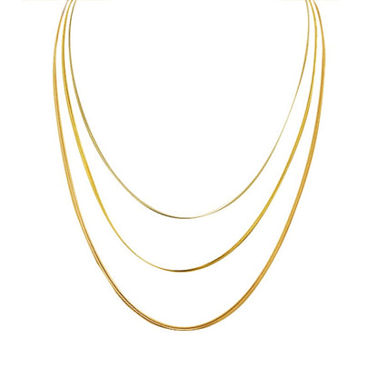 Collana Triple Snake