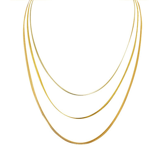 Collana Triple Snake
