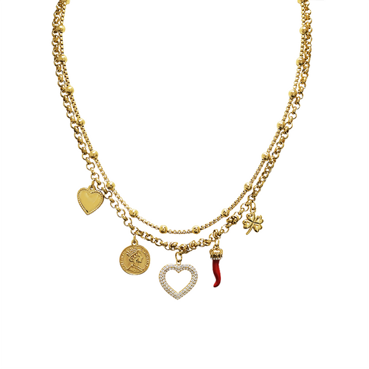 Collana Lucky Layers