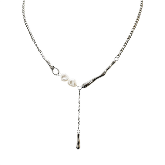 Collana Silver Flow