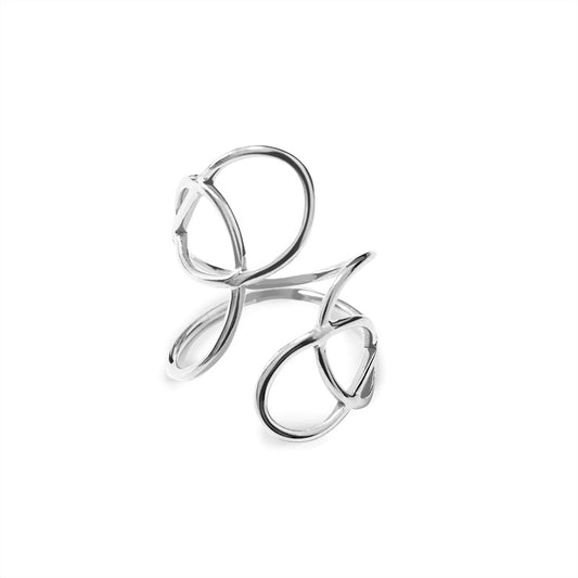 Anello Double Wave