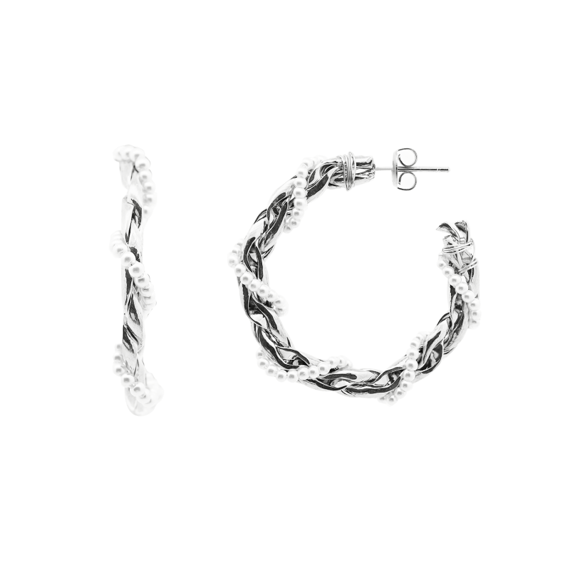 Orecchini Pearl Twist