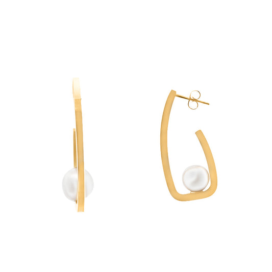 Orecchini Pearl Loop