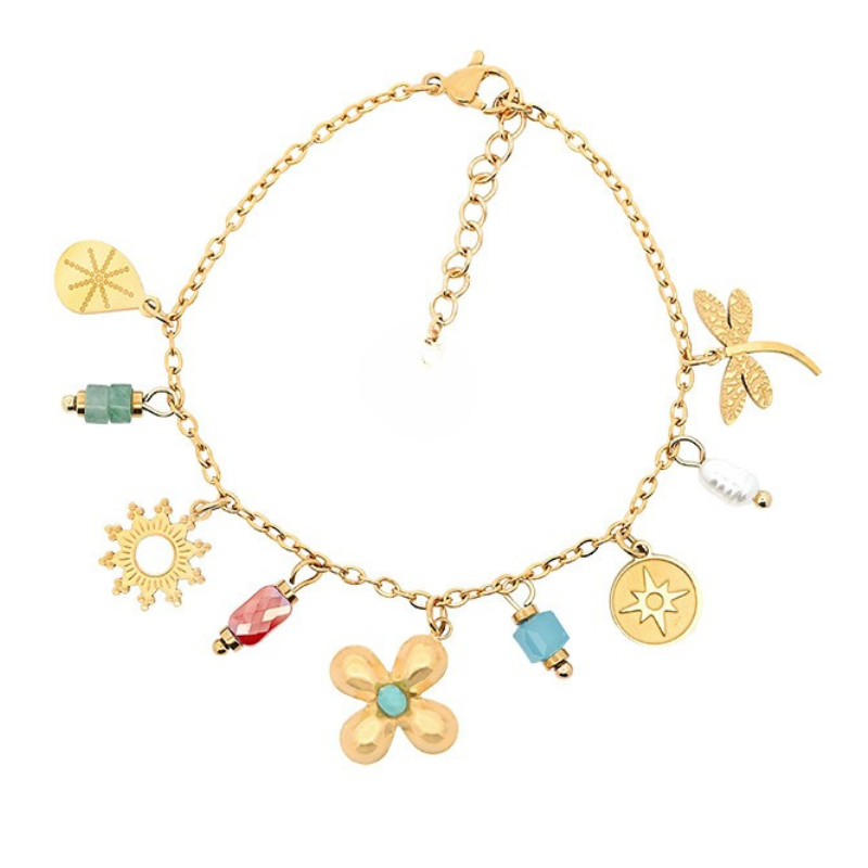 Bracciale Golden Charms