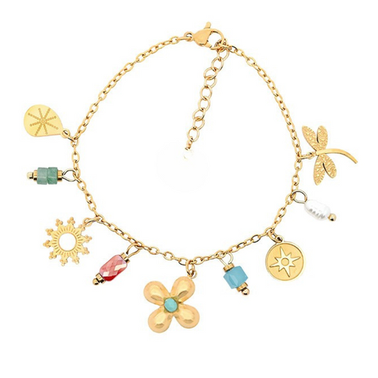 Bracciale Golden Charms